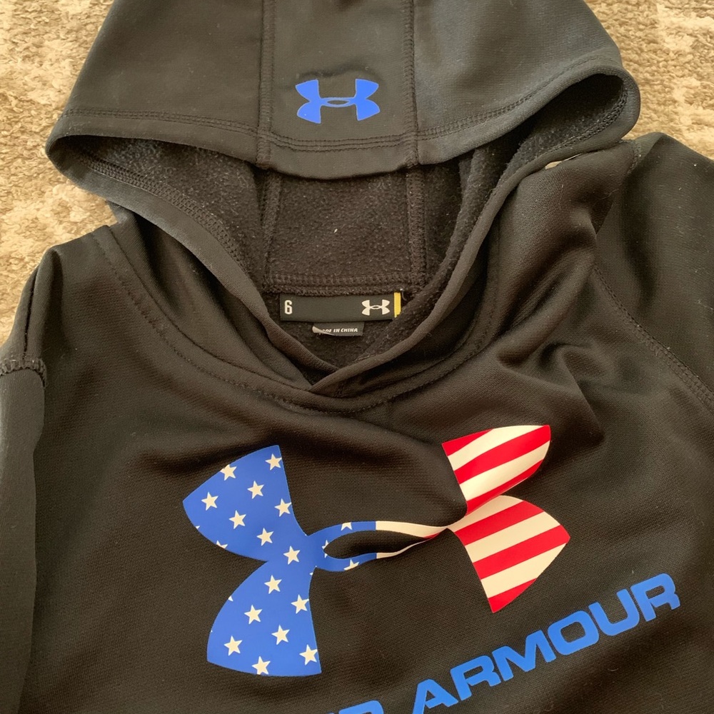 Girls Pullover fleece hoodie Under Armour